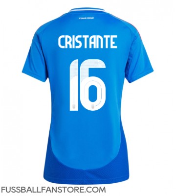 Italien Bryan Cristante #16 Replik Heimtrikot Damen EM 2024 Kurzarm